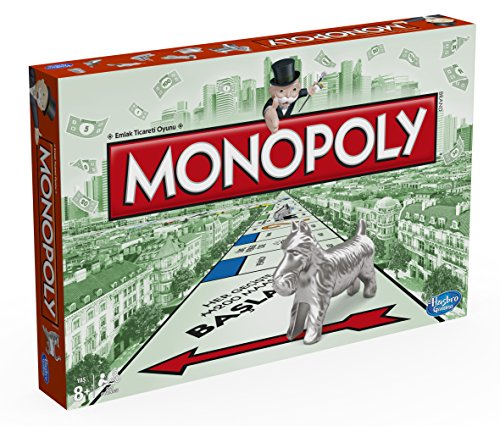 Preisvergleich Produktbild Hasbro Spiele 00009EA4 - Monopoly Classic (türkische Version), Familienspiel