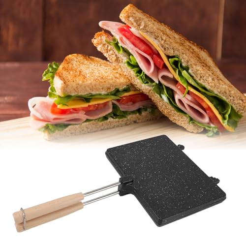 Hand Sandwich Maker, Non Stick Easy to Use Hand Toaster Sandwich Maker ...