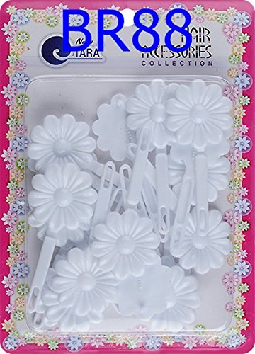 Tara Girls Self Hinge Plastic Bow Hair Barrettes Selection (Br88) #TOP25
