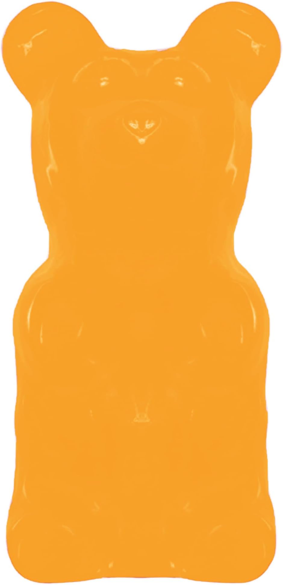 The Original World's Largest Gummy Bear® | Created by The Gummy Bear Guy® | Approximately 5lbs | Orange Sherbet