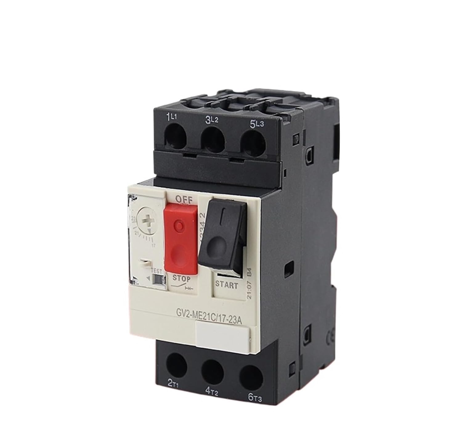 Motor Protection Circuit Breaker 3P Thermal Magnetic Type Motor Breaker Circuit Breaker Push Button(ME21C 17-23A)
