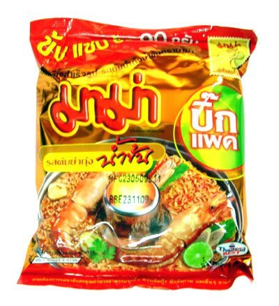 Mama Instant Noodle Creamy Soup Tom Yum Flavor (Thai Famous Spicy Creamy Shrimp Soup)