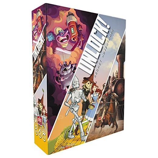 Space Cowboys | Unlock!: Secret Adventures | UNbox Now | Juego de Mesa | A Partir de 10 | 1 a 6 Jugadores | 60 Minutos | versión en francés