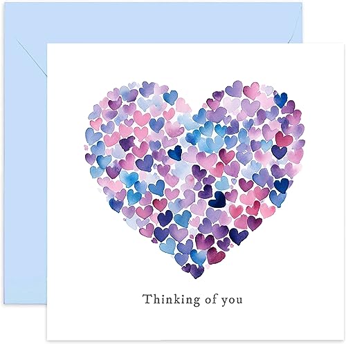 Old English Company GC2351 Old English Co. Thinking Of You Card For Friend - Sympathy Card For Family cover