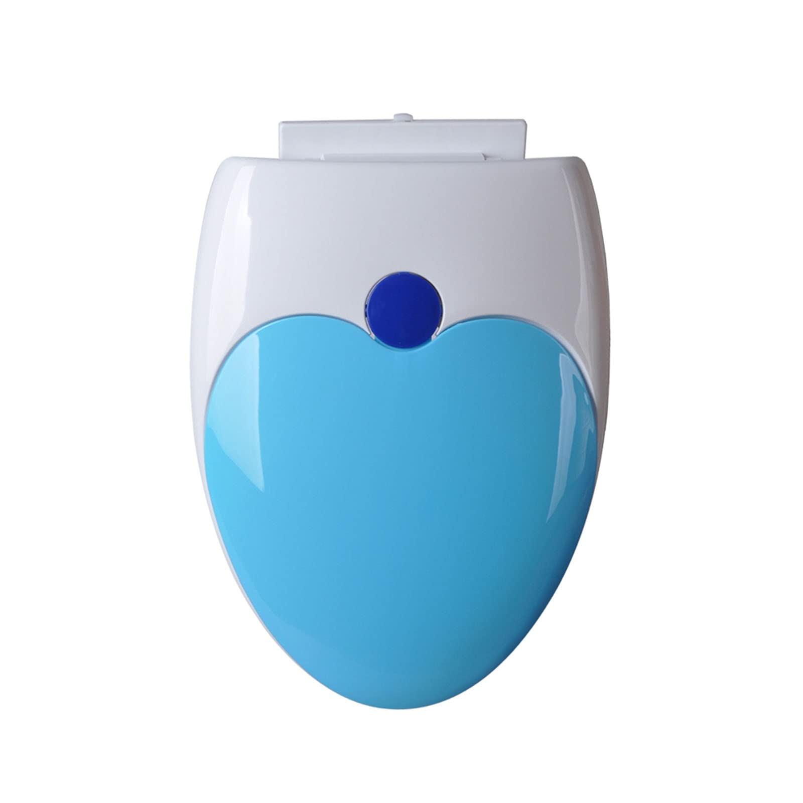 Siège de toilette à fermeture douce Siège de toilette allongé avec siège d'apprentissage de la propreté intégré, siège et housse for enfants, siège de toilette à fermeture lente, convient à la fois au