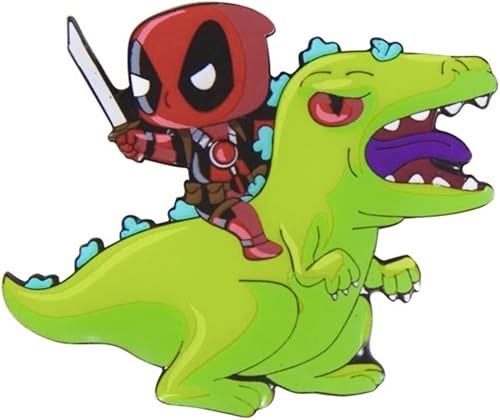 Pasador de esmalte de los años 90 - Pin de solapa de aleación de zinc de 2 pulgadas, pin impresionante fresco