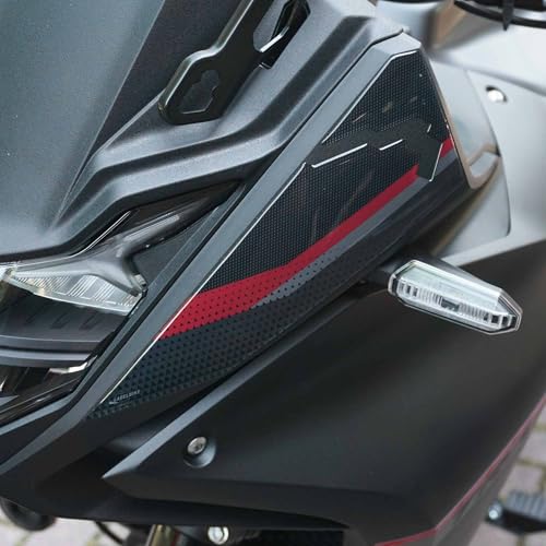 Autocollants 3D Moto Transalp 2023 Labelbike Protection Muselière Résine