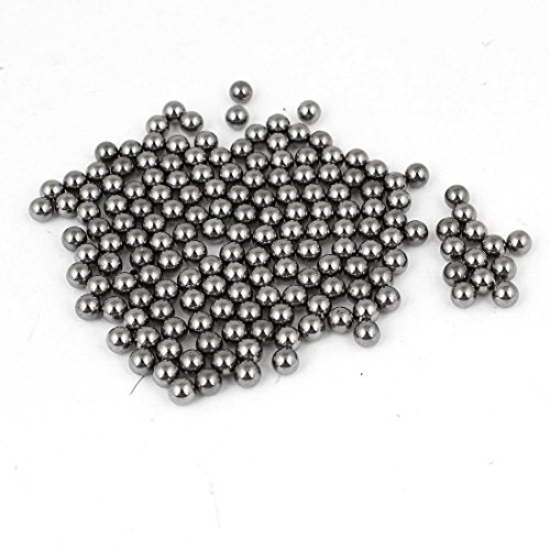 TOOGOO 100 Piezas de Recambios de bola de cojinete de bicicleta de 3 mm de diametro Rodamiento de acero