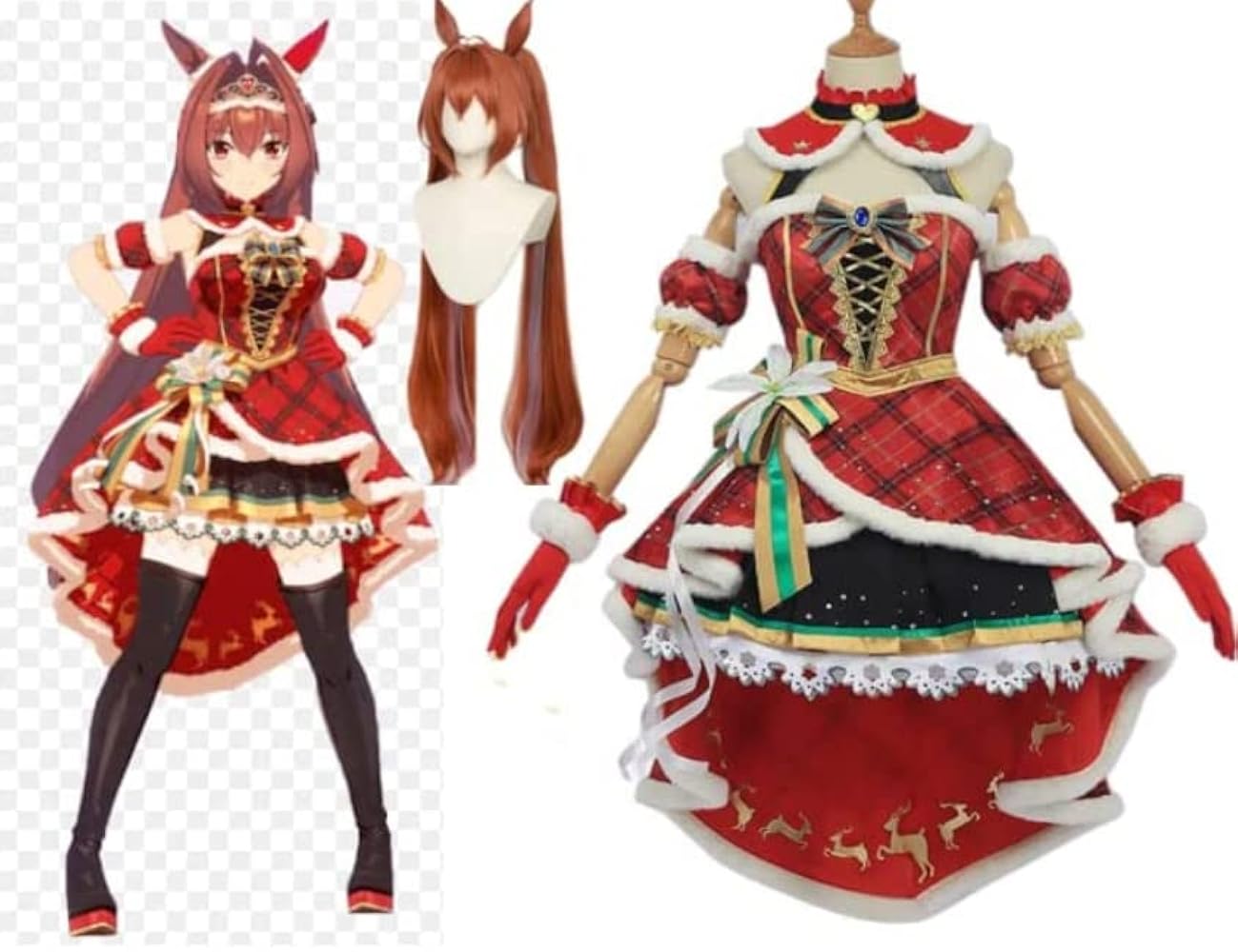 ウマ娘 ダイワスカーレット コスプレ 衣装 緋色のニュイ・エトワレ ウマ娘 プリティーダービー 「緋色のニュイ・エトワレ」 ダイワ