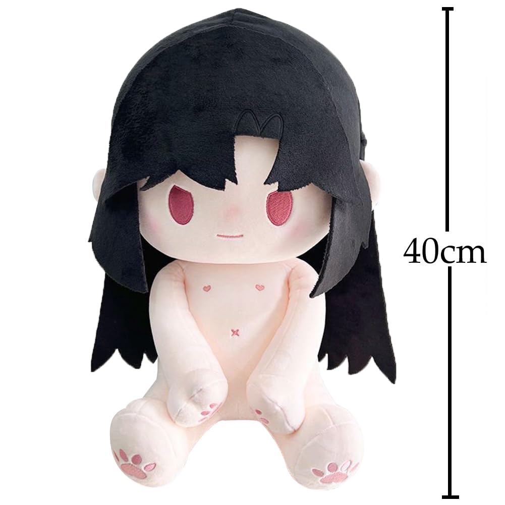2 szt. Xie lian miękkie lalki Hua Cheng figurka | PP bawełniana urocza poduszka poduszki domowe dekoracja samochodu artykuły kolekcjonerskie prezent dla fanów 40 cm