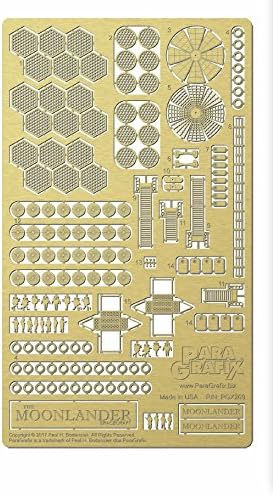1/350 Scale Moonlander Photoetch Set PGX209