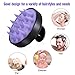 HAWATOUR Scalp Massager, Shampoo Brush With Soft Silicon Head Massager, Hair Care Tool for Women Men Kid, All Hair Types, Black