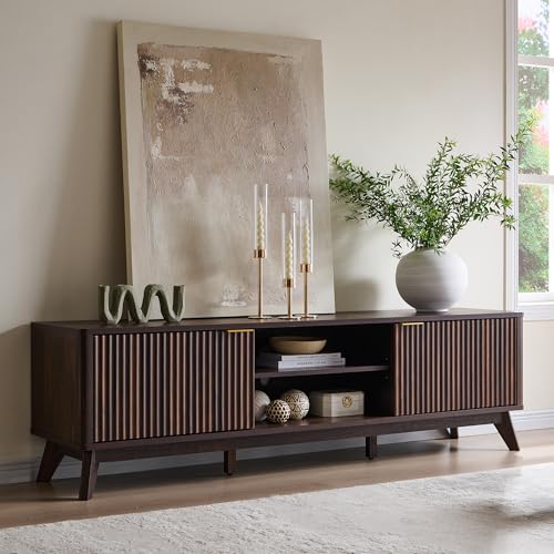 OKD Mid Century Modern Fluted TV Stand