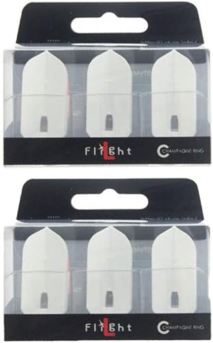 Miniatura 1 de LSTYLE Dart Flights L6 PRO Slim Shape - Para dardos de punta suave y punta de acero