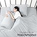 Utopia Bedding FullSheet Set - Jersey Knit Sheets 4 Piece – Cotton – Soft T-Shirt Stretchy Sheets (Heather Light Grey)