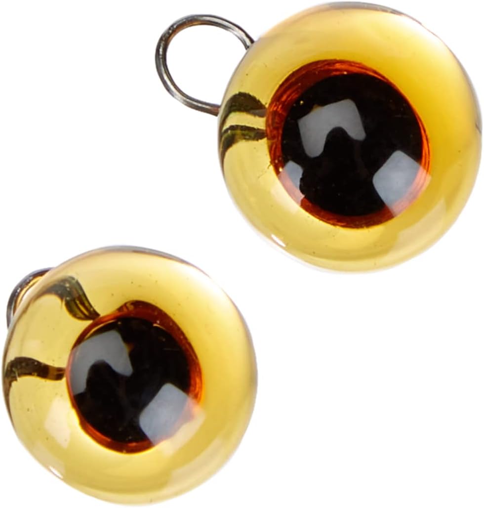 Glorex Eyes Glass/Eyelet, Multiple, Orange, 11 x 5,5 x 1 cm