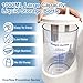 Upgrade Portable Veterinary Suction Machine for Home Care, White Suction Machine with 1000ML Container and Other Accessories