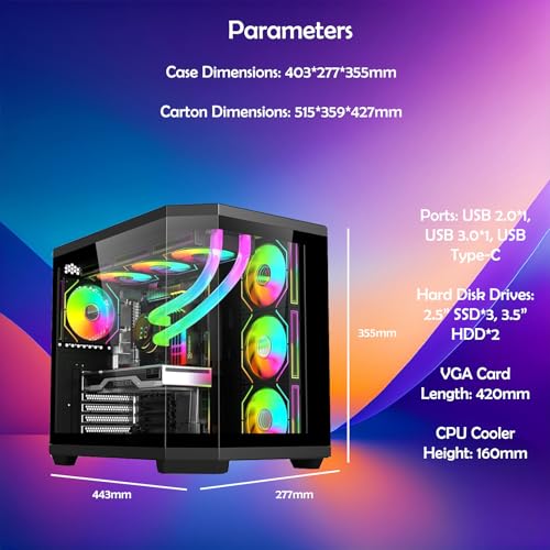 IONZ APEX Vision PC Case Review UK 2026