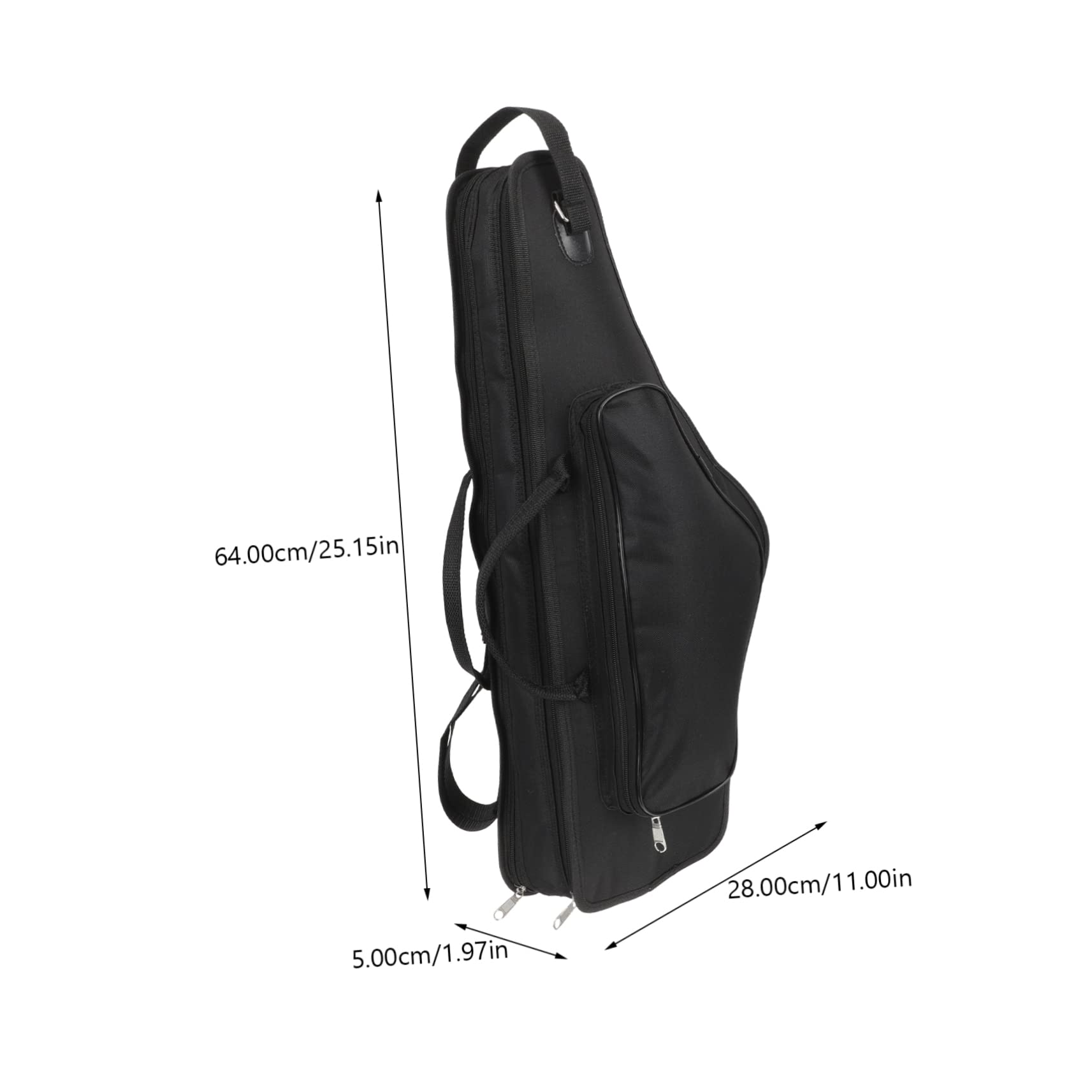 BESPORTBLE Saxophone Bag Portable Protective Storage Case with Handle Durable Wear Resistant Cloth for Outdoor Performances Music Studios and Concerts