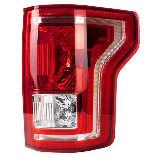 Boine Right Passenger Side Tail Light Rear Lamp Compatible With 2015 2016 2017 Ford F150 F-150 Rear Tail Light Housing - Bulb Included(Right Passenger Side) #TOP18
