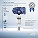MORESENSOR Compact PRO Series 315MHz TPMS Tire Pressure Sensor 4-Pack | Preprogrammed for Select 80+ American Brand Models | Replacement for 15114379 | Clamp-in | KX-S021-4