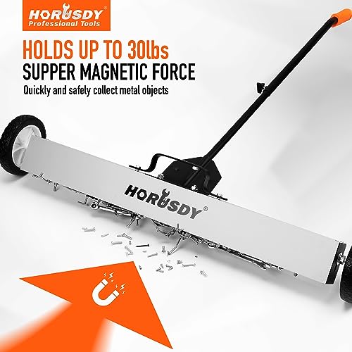 Horusdy 36-Inch Rolling Magnetic Sweeper With Wheels thumb #4