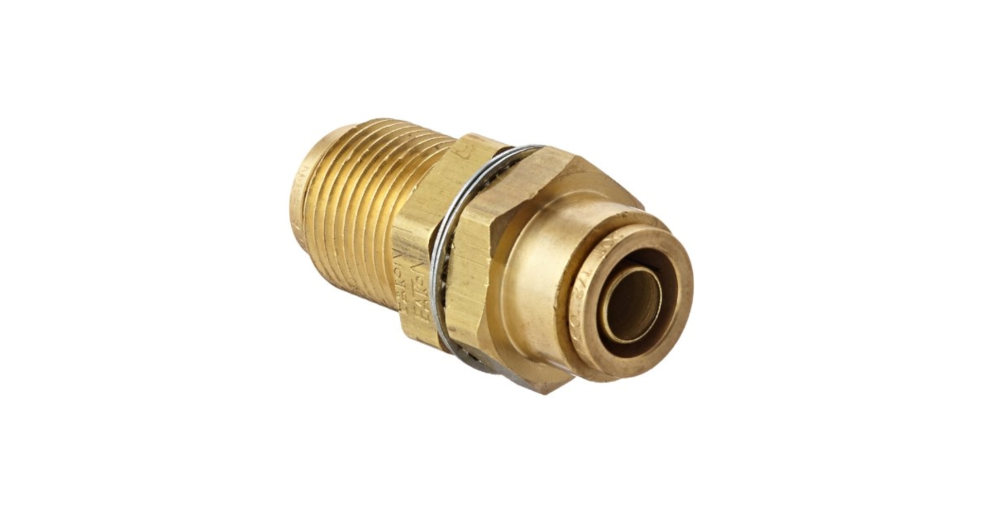 Eaton Weatherhead 1874X8X8 Brass CA360 D.O.T. Air Brake Tube
