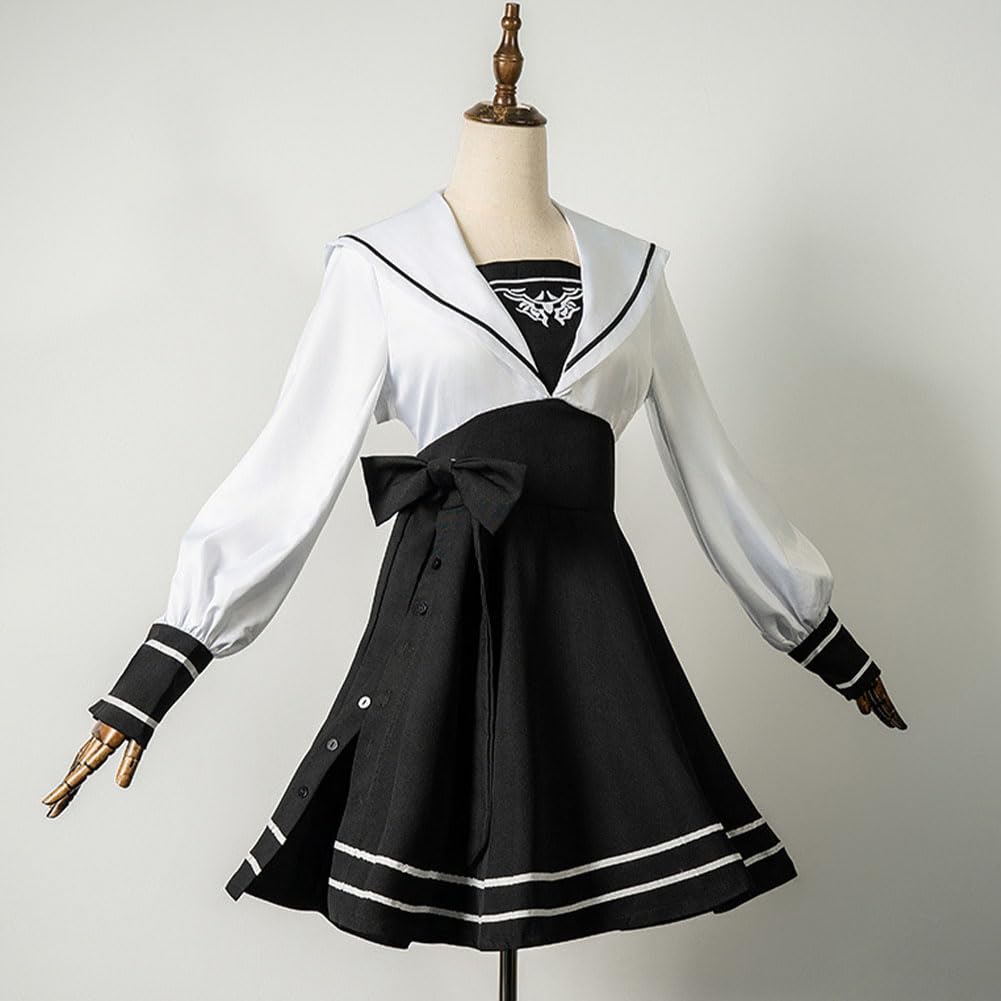 2B kostium cosplay dla kobiet, 2Bautomata, ubrania żeglarskie, nr 2, typ B, cosplay, mundurek, zestaw, kostium anime, Halloween, przyjęcie karnawałowe