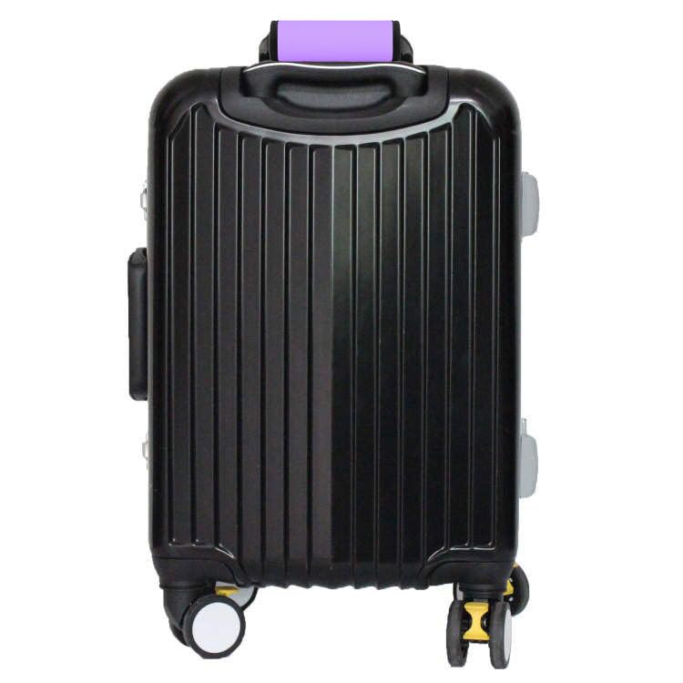 Image of Neoprene Luggage Handle Wraps for Suitcases Bright Color Luggage Tags /Handle Wraps /Handle Covers-Violet
