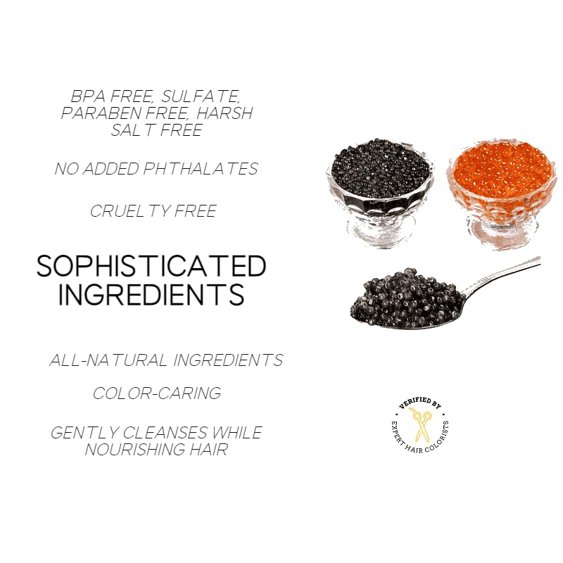 Miniatura 4 de Delacqua Acondicionador Alexander Blonde con caviar orgánico 8oz