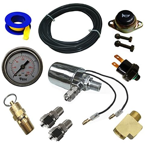 Viking Horns VIK-14 Air Horn Installation Kit for On-Board Air Systems Cover
