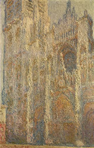 Tableau de la cathédrale de Rouen Monet : de la poésie pour votre chambre