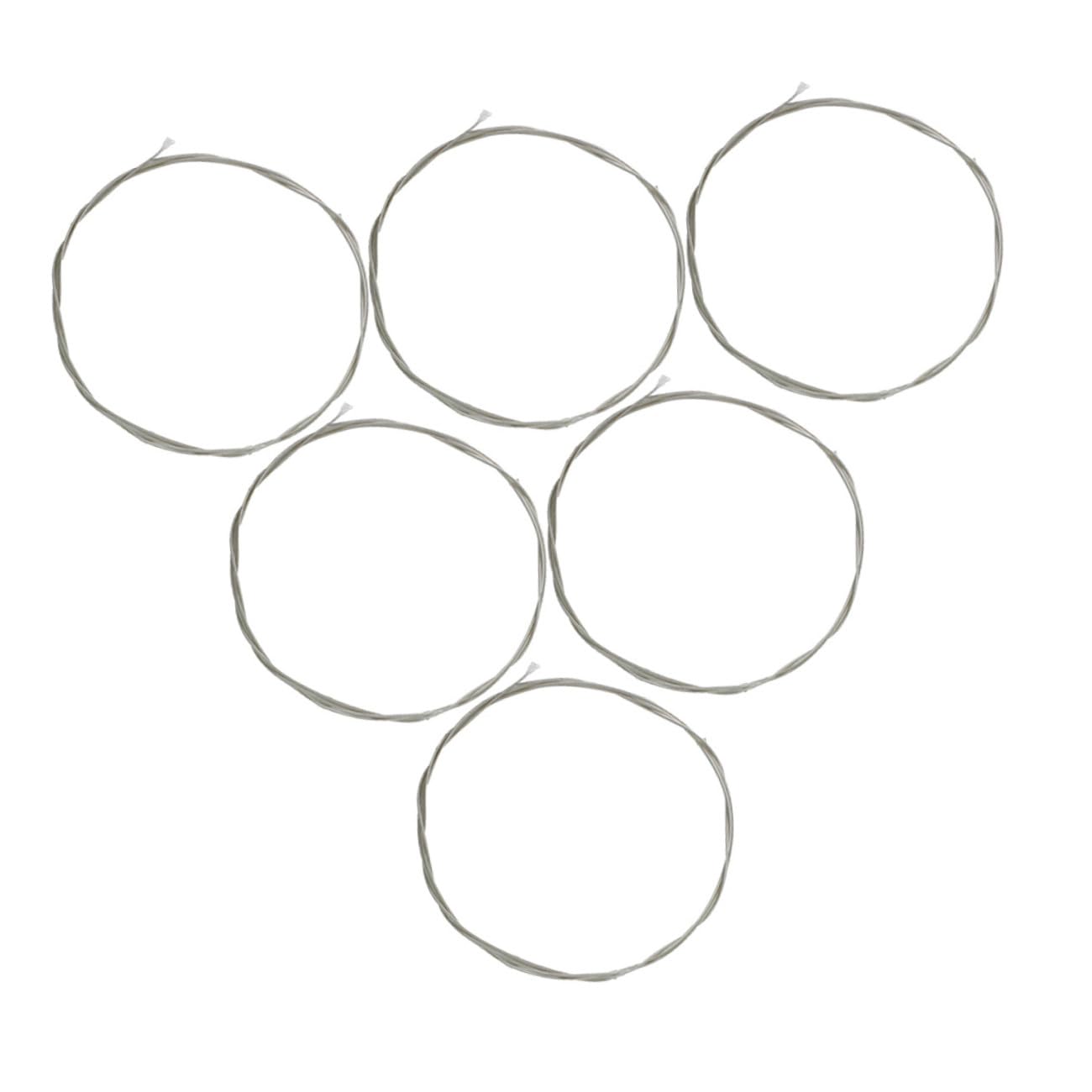 ibasenice 5sets Corde Per Chitarra Folk Metallo Accessori Di Sostituzione Per Chitarra Acustica Resistente e Durevole Corde Per Kit Strumentale Professionale
