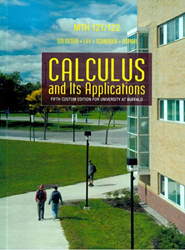 Calculus and Its Applications 5th Custom Editio... 1323740694 Book Cover
