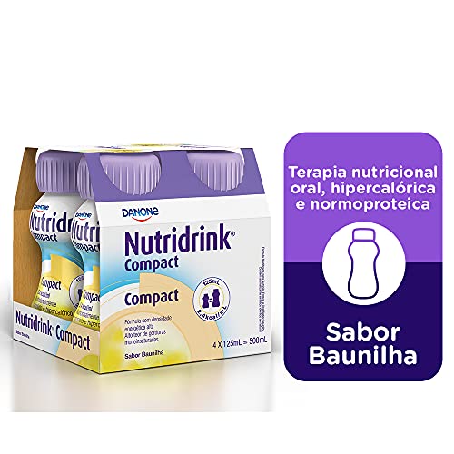 Nutridrink Compact Baunilha Danone Nutricia 4 unidades de 125ml
