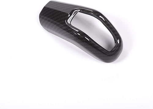 Miniatura 8 de YIWANG Fibra de carbono estilo ABS plástico cambio cabeza cubierta ajuste para Land Rover Range Rover deporte 2018 2019