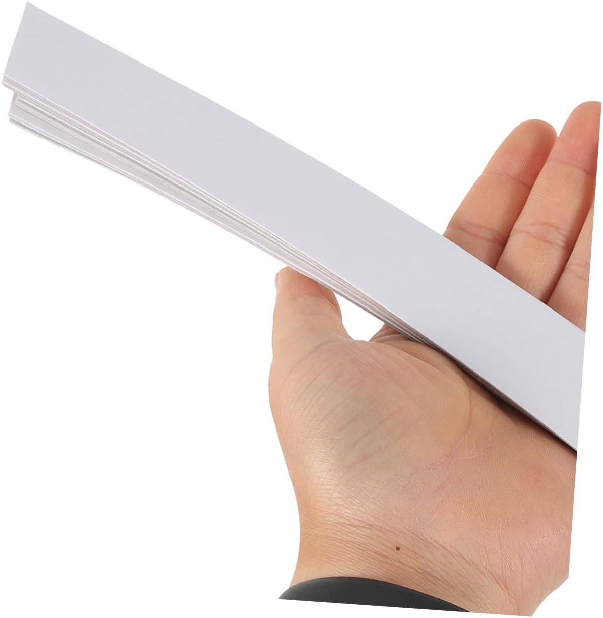 200pcs Paper Collar Stays for Men Dress Shirts Stiffener Inserts for Collar Support Flexible and Paper Material for Neat Appearance and Protectors