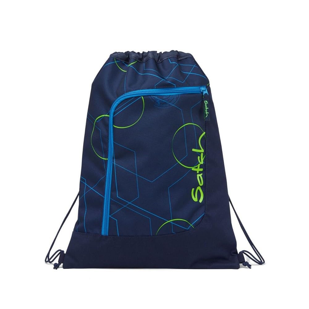 Satch Air Schulrucksack Set 3tlg. inkl. Schlamperbox und Sportbeutel (Blue Tech)