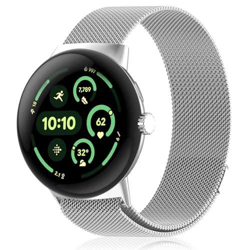 [ZoRoll] �o���h Google Pixel Watch 3 45 mm �Ή� �X�e�����X�o���h ���C�t�������x���g �X�}�[�g�E�H�b�`�o���h ���߉\ �����x���g �ւ��x���g Google Pixel Watch 3 45 mm �Ή� (�V���o�[)