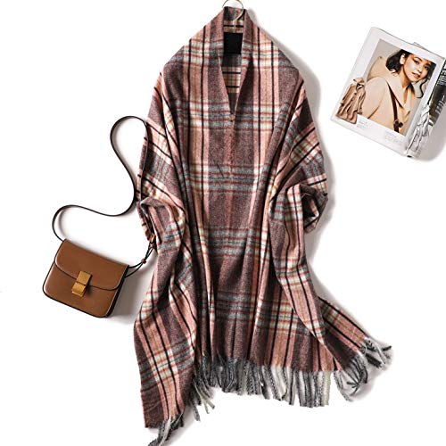 Écharpe plaid femme pour sorties automne hiver et soirées fraîches en terrasse