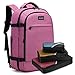 Produktbild Asenlin 40L Supergroßer Handgepäck Reiserucksack, 17-Zoll Laptop Rucksack für Männer und Frauen, Wochenend über Nacht großer Daypack für Arbeit Reisen-Rosa