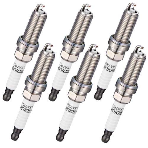 Image of BDFHYK 93501 Iridium Spark Plugs Compatible with Nissan 350Z Altima Maxima Murano Pathfinder Quest,Compatible with INFINITI QX60 Q50 M35 G25 G35,CX-3 Replacement for LKAR7BIX11S Set of 6