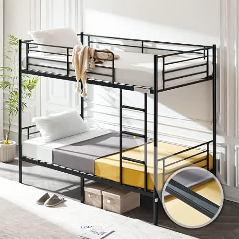 VINGLI Bunk Bed Twin Over Twin Cover