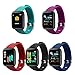 Smart Watch LCD da 1,4 pollici Smartwatch per Uomo Donna Fitness Tracker Pedometro Fitness Tracker Pedometro Orologio Sportivo per Android iOS (Green)