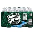 Poland Spring 100% Natural Spring Water, Non-Deposit, 16.9 fl oz (24 Pack)
