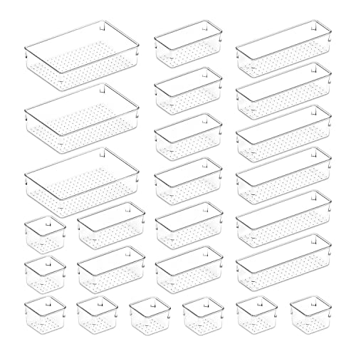 Séparateurs de tiroir transparents durables pour une commode épurée - 2