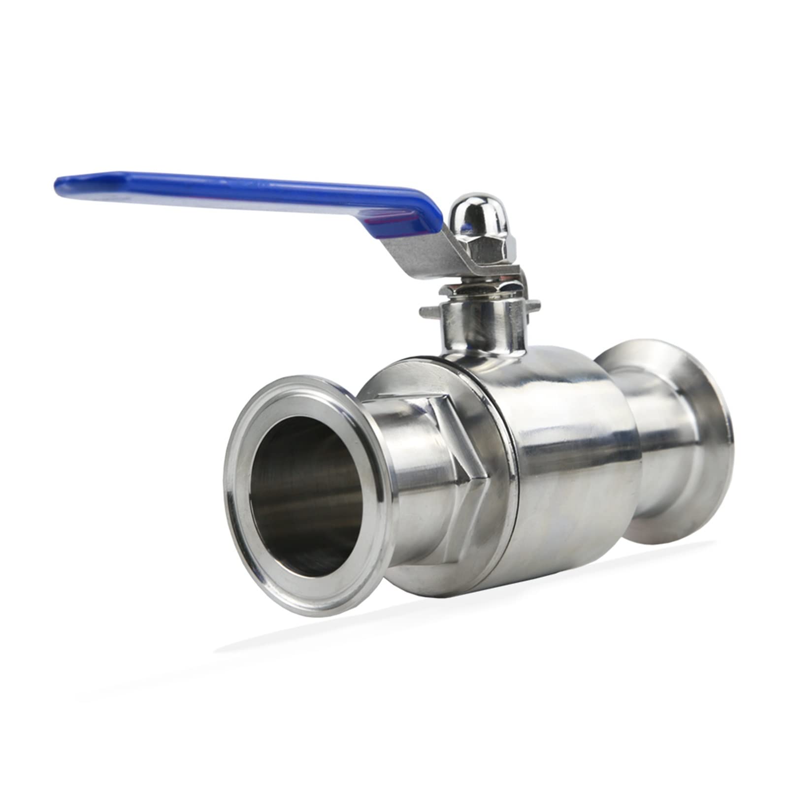 Zawór kulowy ze stali nierdzewnej 3/4" 304 Tri Clamp - Zawór zwrotny dopuszczony do kontaktu z żywnością do zastosowań przemysłowych, 1 szt.(32mmx50.5)