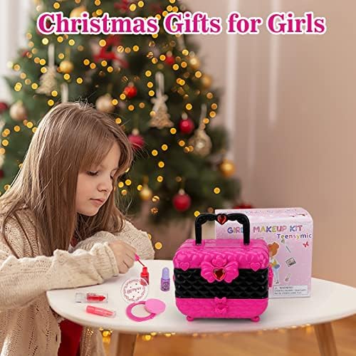 Kids Makeup Kit Girl Toys, 54PCS Teensymic Makeup Toys for Girls Washable Makeup Princess Make Up Girl Toys Age 4 5 6 7 8 9 Birthday Gift 4 51d8SObTmpL. AC