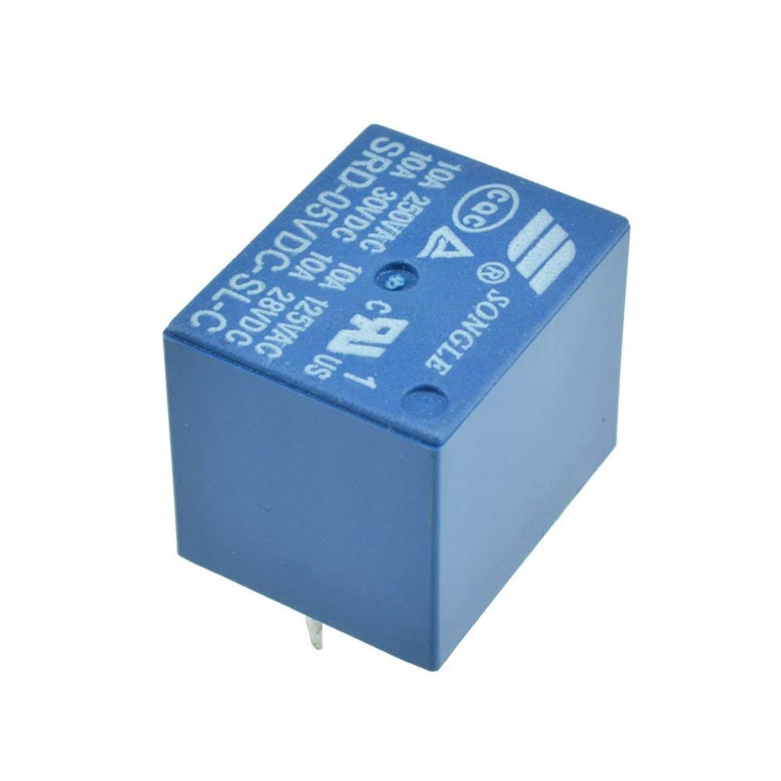 Parti elettroniche 100 pz 5 Pin SRD-05VDC-SL-C 5VDC 10A 250VAC Relè di Potenza PCB Tipo T73-5V SRD-5VDC-SL-C 10A 125VAC Relè 5v in Magazzino