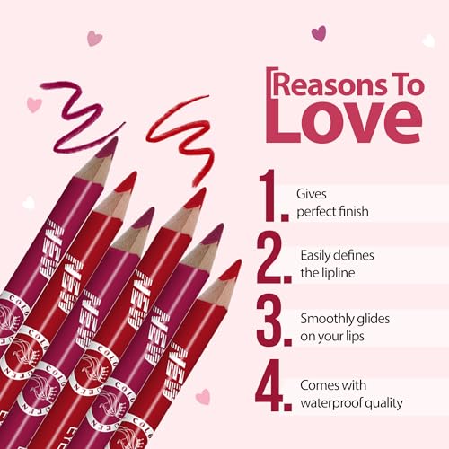 Image of COLORS QUEEN Lip Liner Pack of 2 Combo 5 (Matte)